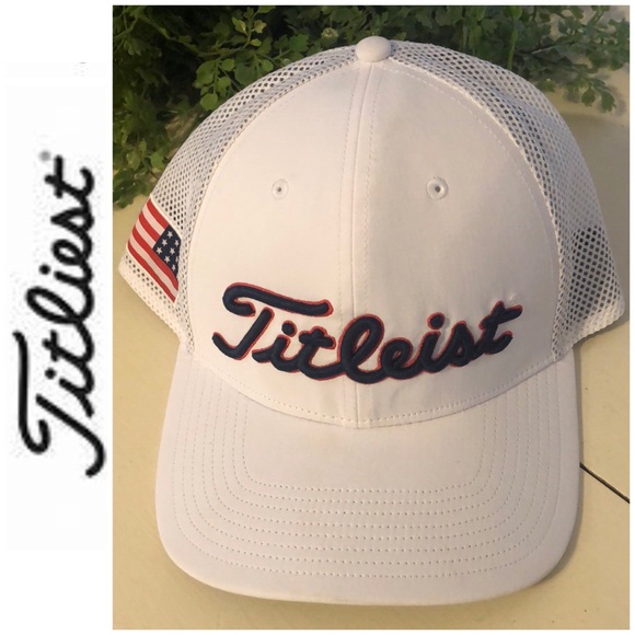 american flag titleist hat